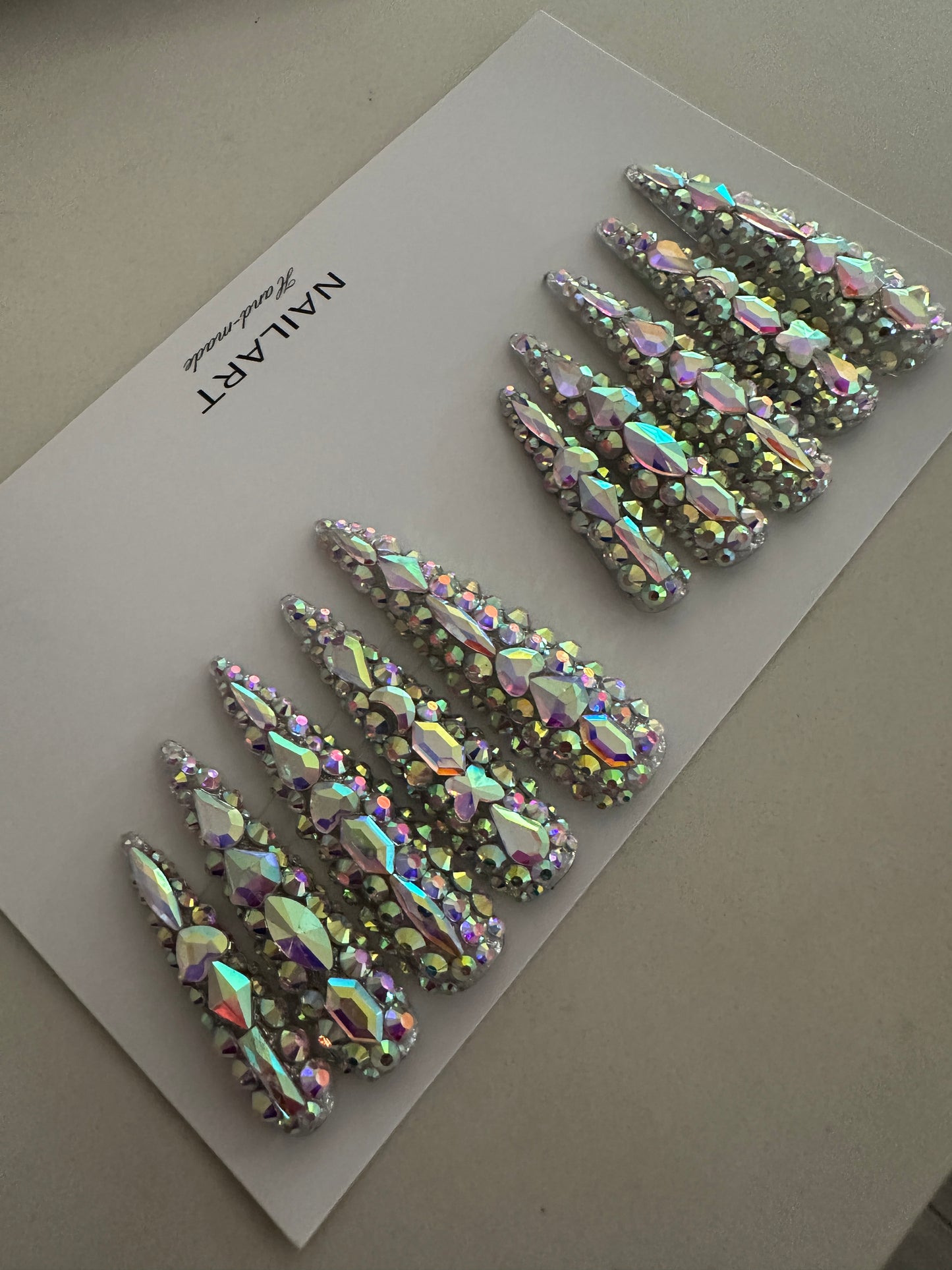 Jewel rhinestone Stiletto