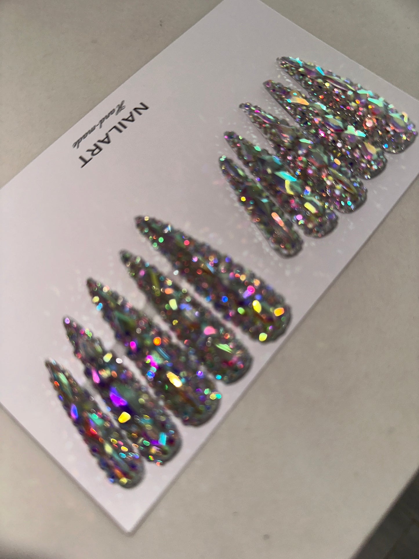 Jewel rhinestone Stiletto