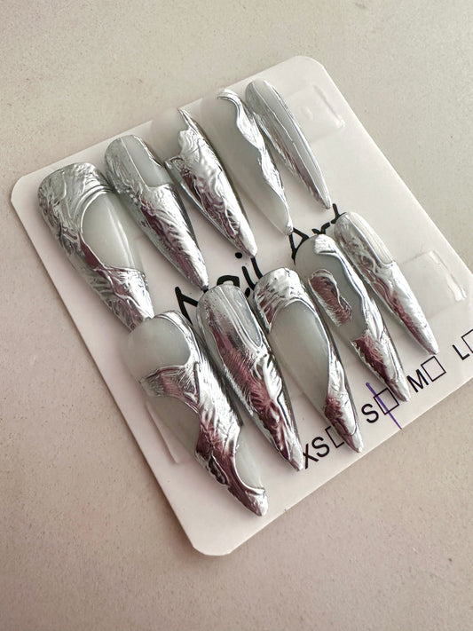 Silver spaceship
